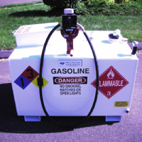 gasoline storage tank